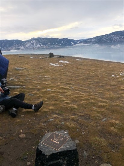 The Heelstone points to the southern winter solstice stone.