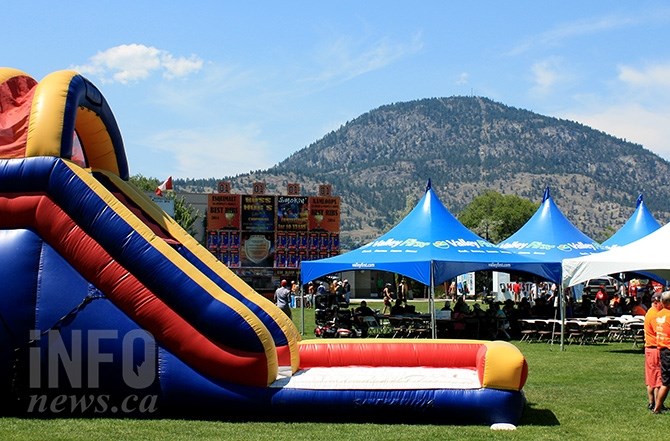 Ribfest runs throught the weekend. There's live entertainment, children's activities, a beverage garden and lots of ribs.