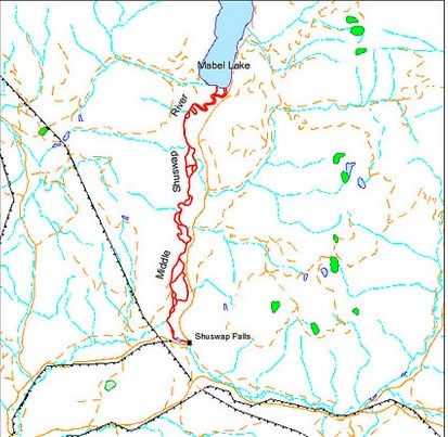 The portion highlighted in red is closed to fishing until Sept. 30, 2015