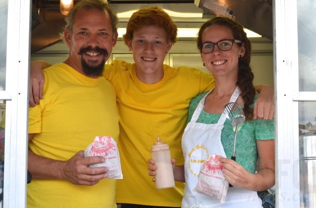 The folks at Uncle Buck's go through tens of thousands of mini-donuts during fair time. 