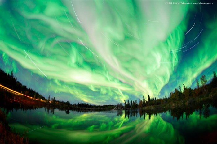 Hidden Lake Territorial Park in the North West Territories. 