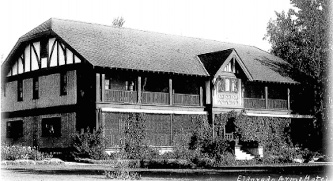 The original Eldorado Hotel, late 1920s. 