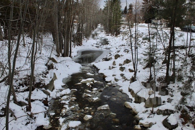 Work will start next week to clean out parts of Bellevue Creek in Kelowna.