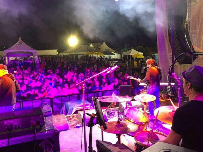 The Young'Uns on stage during Funtastic 2018. Guitarist Tim Reardon says the live music scene is a fraction of what it used to be.