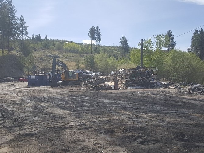 The speedway was cleaned up quickly after Saturday's fire.