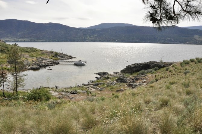 Another view of Scroggins Bay where other lots have access as well.