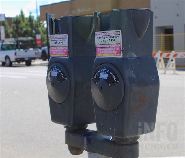 About 80 meters were made topless over the Canada Day long weekend in downtown Kelowna.