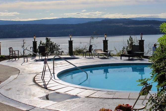 This is one of the pools and hot tubs that add appeal to the resort.