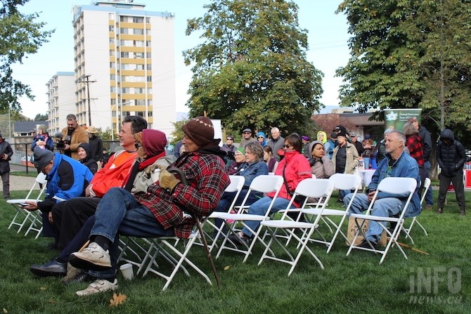 The turnout at the first all-candidate election forum on Sept. 28, 2019. 