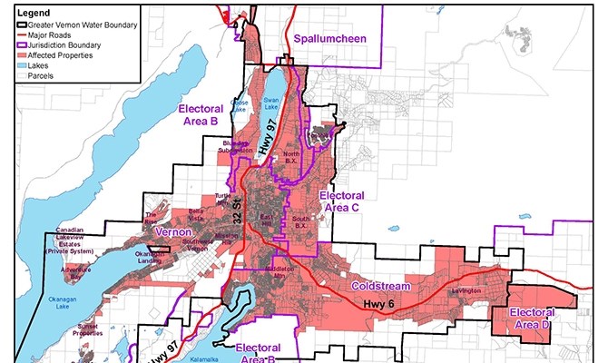 Greater Vernon Water customers will be under a precautionary water quality advisory for the next two months.