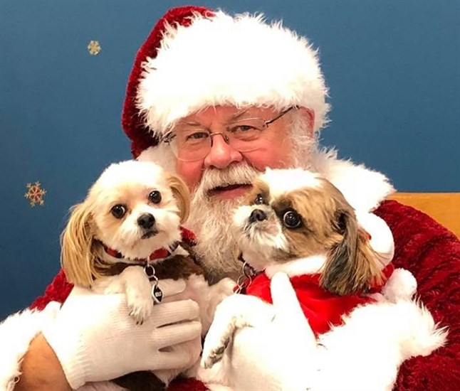 Penticton Santa Gary Haupt has found a new clientele for his Santa engagements.