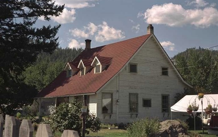 Fleming House before the first of two fires in 2018 and another one the spelled its demise today.