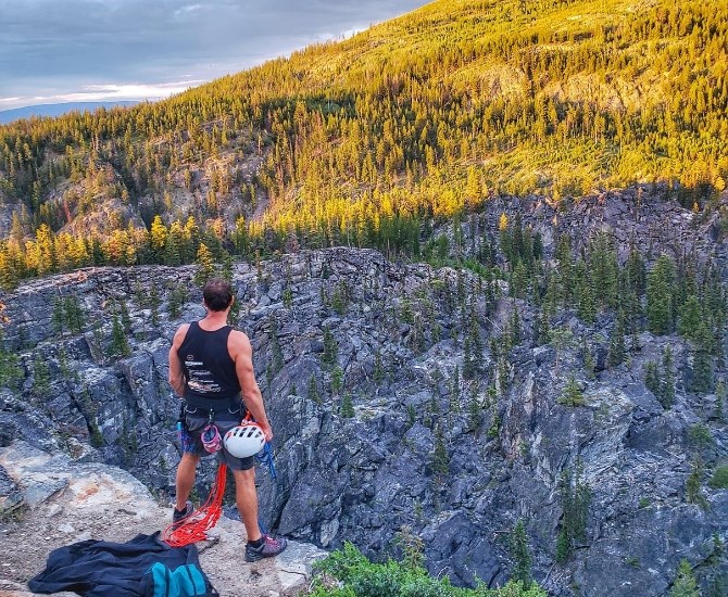 Okanagan Mountain Park, Boulderfields.