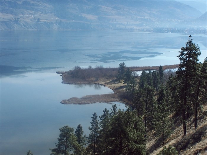 Sickle Point in 2005, before a private landowner began developing the property.