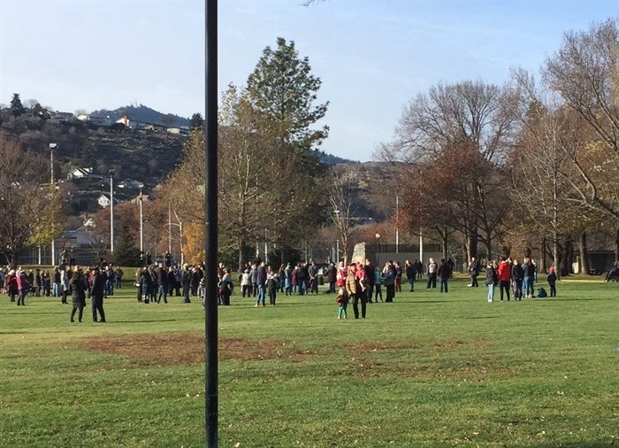 Jay Michi expected to attend a Remembrance Day event at Riverside Park in Kamloops on Nov. 11, 2021, but he discovered the unofficial event was a veiled anti-vaccine protest.