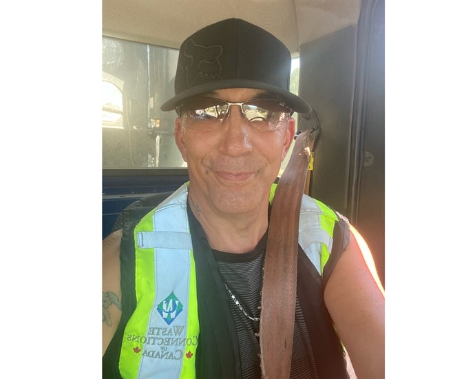 Penticton garbage man Jeffry Adams