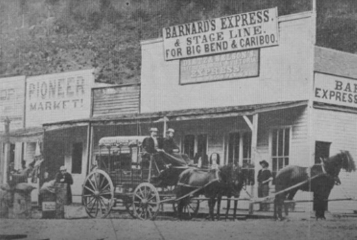 The old Barnard Express office.