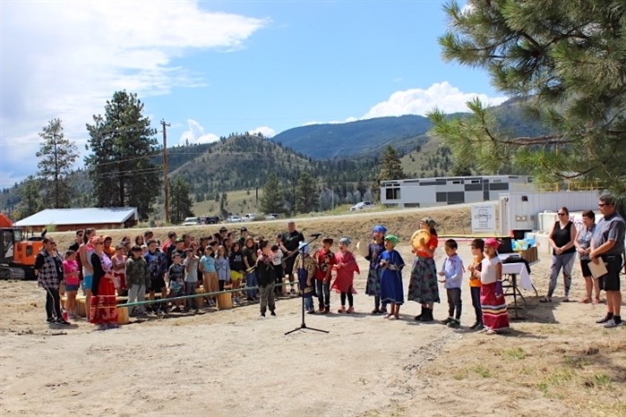 “The protection and knowledge this building shares, teaches us we are strong people and that we are still here for our young ones and for our next generation,” says Joseph Pierre, PIB Education Department’s school administrator and the MC of the opening ceremony.