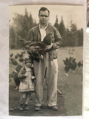 Helen Brandt as a child. 